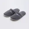 Pantuflas Gruesas Personalizadas al por Mayor para Hoteles de Lujo, Casas de Huéspedes, Salones de Belleza, Hospitalidad Doméstica Desechable, Engrosadas para Uso en Hotel