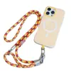 Diagonal Transfronteiriça Duas em Uma Cordão Longo para Celular de Pulso Destacável Fivela de Metal Corda de Segurança Emenda Artefato Anti-Perda