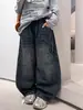 Pantalones de Ropa de Otoño para Niños Niños Estilo Nuevo 2026 Niños Medianos y Grandes Estilo Primavera y Otoño Pantalones Largos para Niños Jeans de Pierna Recta de Otoño