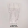 Varilla de cristal cepillo de pestañas de silicona cepillo de cejas maquillaje mini pequeño cepillo colorido peine de pestañas de silicona cepillo de pestañas de silicona