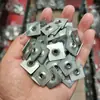 Peça de Vedação de Aço Inoxidável Peça Dentada Quadrada Peça Dentada Retangular Espessura 1.2-1.5 Plugue de Tubo Conector de Tubo Acessórios de Ferramentas Vedação