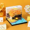 Casa del Árbol Compañero Escultura de Papel Calendario Altavoz Bluetooth Decoración de Escritorio Bloc de Notas 3D Regalo Cultural Creativo