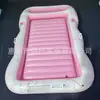 Stock Listo del Fabricante Flotador de Agua Inflable de PVC Transfronterizo, Cama Flotante Inflable Individual/Doble, Juguetes Inflables de Exterior para el Verano