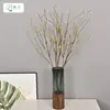 Ramas de árbol artificiales marchitas para decoración de bodas en interiores, materiales de follaje para decoración del hogar, arreglos florales artificiales marchitos estilo chino