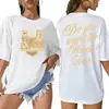 Camiseta Impresa del Tour de Casa de Sabrina Carpenter 2025 como Regalo para Fans, Estilo Corto Unisex
