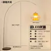 Lámpara de Atmósfera LED para Sala de Estar Estilo Wabi-Sabi, Iluminación para Sala de Té con Arte de Bambú de Casa de Huéspedes Estilo Chino, Lámpara de Pie para Lectura junto a la Cama