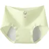 Pantaletas de algodón puro marca Bear para el periodo menstrual de mujer, a prueba de fugas, antibacterianas, calzones sanitarios 100% algodón, bragas triangulares para mujer