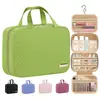 Bolsa de Maquillaje Grande para Colgar de Amazon para Mujer con Separación Húmeda y Seca, Ganchos de Almacenamiento, Adecuada para Viajes Cortos y Viajes