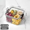 Frasco hermético de grado alimenticio Caja floral para almacenar té Caja para porcionar té dividida Resistente a la humedad Lata para almacenar hierbas medicinales chinas y granos