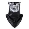 Nueva máscara de calavera parasol transpirable absorbente del sudor para montar al aire libre a prueba de viento toalla triangular para la cara bufanda de seda helada de secado rápido para la cara