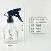 Barbería Olla para Cabello Húmedo Olla con Atomizador Transparente Tipo Prensa Maquillaje Tijeras de Barbería Olla con Atomizador