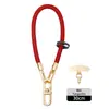 Cordón para Teléfono Móvil Largo Cruzado Cuello Ajustable Anti-pérdida Funda para Teléfono Móvil Cuerda Colgante Cadena de Muñeca Regalo Personalización