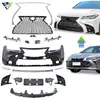 Kit de Modificación Adecuado para Toyota Asia Dragon 2019-2021 Parachoques Delantero Envolvente Incluyendo Luces Diurnas del Parachoques Delantero
