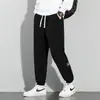 Pantalones deportivos transfronterizos, pantalones de pana, pantalones deportivos elásticos de moda para hombre, colección primavera/otoño/invierno, pantalones casuales finos y a la moda para hombre