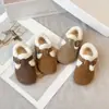 Zapatos Birkenstock para Niños, Zapatos de Algodón para Bebé Niña, Zapatos de Invierno para Bebé y Niño Pequeño, Suelas Suaves, 1-3 Años, Zapatos Cálidos para Hombre con Forro de Felpa y Pelo