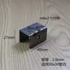 Conectores de Tubo Quadrado, Conexões de Encaixe Interno para Tubos em Forma de U, Componentes de Fixação sem Solda para Prateleiras, Grampos e Fixadores Internos para Tubos de Móveis