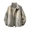 Primavera y Otoño 2026 Nueva Chaqueta de Cuero Retro Americana para Hombre y Mujer Chaqueta Casual Simple Juvenil Ropa de Hombre de Moda