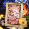 Día Hermoso Polvo de Estrellas Serie Pergamino Secreto Tema Soñador Libro de Materiales Estilo Europeo Diario de Sueños Material para Manualidades