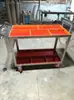 Gabinete de herramientas móvil de alta resistencia, gabinete de almacenamiento de lámina de hierro engrosada, carrito de herramientas con cajones multifuncional para taller de fábrica