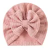 Sombrero Hiyab con Patrón de Trigo Estilo Comercio Exterior para Niños, Sombrero con Lazo para Bebé, Sombrero Indio con Patrón de Trigo para Bebé, Gorro para Recién Nacido