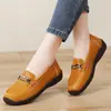 Zapatos Casuales Planos Cómodos para Mujer, Mocasines Versátiles Antideslizantes, Zapatos de Trabajo Slip-On de Moda