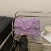 Bolso pequeño de Crowdsourcing para mujer 2024 Nuevo Bolso bandolera tipo sobre a la moda Bolso de hombro Ins moderno que combina con todo Bolso de cadena de nailon para mujer