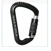Mosquetón Automático de Pera para Montañismo y Escalada al Aire Libre Hebilla de Seguridad Hebilla de Cierre Automático Portátil Hebilla de Enganche Rápido para Trabajos en Altura y Montañismo