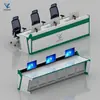Consola de Monitoreo Estilo Tech Moderno Personalizada Consola de Despacho Consola de Monitoreo de Seguridad Estación de Trabajo