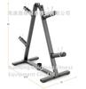 Suporte de equipamento de fitness display rápido suprimentos rack 4 suporte de tubo redondo suporte de pé de tubo quadrado