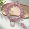 Atacado Pulseira Flor Explosão Margarida Super Fada Joias com Contas Pulseira Feminina de Alto Padrão Joia de Mão Transfronteiriça Pequenos Produtos de Yiwu