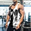 Comércio Exterior Transfronteiriço Colete Camuflado Masculino Sem Mangas Europeu e Americano Top Fitness Esportivo ao Ar Livre Roupa Masculina