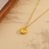 Colar Pingente Abundante Novo Estilo Chinês 2025 Novo Elegante Versátil Corrente de Clavícula de Luxo Presente para Namorada