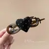 Elegante Pinza para el Cabello para Mujer, Pinza Retorcida de Alta Gama para la Parte Posterior de la Cabeza, Pasador Floral, Accesorio para el Cabello, Pinza de Pato, Pasador