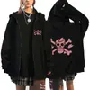 2025 Invierno Hzw Nuevo Luffy Anime Periférico Sudadera con Cremallera Bidimensional Otoño e Invierno Chaqueta de Forro Polar Cosplay