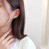 Liyu Jewelry Pendientes de Moda Pequeños Simples Elegantes Super Hada Aguja de Plata S925 Nuevos con Pedrería Lindos Pendientes de Mariposa
