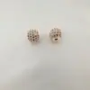 Accesorios de Joyería Cobre Fundido Micro Circonita Bola Pulsera con Cuentas Collar Bola con Cuentas
