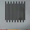 Tira decorativa de borde hermoso de 30 cm, adhesivo de pared acrílico tridimensional autoadhesivo para dormitorio, sala de estar, pasillo de escaleras, decoración de pared del hogar