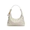 Bolso tejido estilo minimalista coreano estilo ins, bolso hobo de hombro versátil y moderno, bolso de media luna, bolso de hombro único tipo dumpling, bolso cruzado