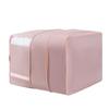 Bolsa de edredón comprimida, bolsa de almacenamiento de edredón, plegable, organizadora, bolsa de mudanza, gran capacidad, a prueba de polvo y humedad, bolsa de almacenamiento para ropa
