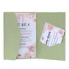 Tarjeta de felicitación verde claro para boda, Hermosa invitación de compromiso, Tarjeta de invitación verde menta simple estilo 70% de descuento 250g, Stock listo de fábrica