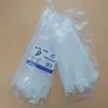 Mingshangjia Lazos de Nylon Autocierre Lazos de Plástico para Cables Lazos para Atar Cables Venta al por Mayor Tiras de Bloqueo de Plástico Blanco
