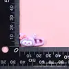 Venda quente clipe de papel Sanrio de desenho animado acessórios de resina gel de creme clipe de cabelo feito à mão adesivo para copo de água de geladeira chaveiro atacado