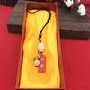 Caja de regalo colgante para coche adornos colgantes para coche adornos de monedas de cinco emperadores embalaje de alta gama caja de regalo fábrica mayoreo suministros para festivales