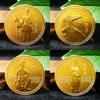 Recuerdos de Viaje de Xi'An Monedas Conmemorativas Guerreros y Caballos de Qin Shihuang Regalos Pequeños de Estilo Chino para Extranjeros en el Extranjero Regalos