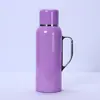 Bule Heirloom com Display Mecânico de Temperatura Inteligente, Estampado a Ouro, Aço Inoxidável 316, Copo Térmico, Separação de Chá e Água, Bule Térmico, Série Heirloom