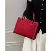 Bolso bandolera de alta calidad 2024 Nuevo bordado chino portátil para mujer bolso tote de gran capacidad Bolso rojo de boda