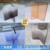 Pés de Mesa Ma Taibao Suporte em V Gradiente Preto Pés de Mesa Pernas de Acrílico Transparente Bancada de Ilha Suspensa com Suporte de Mesa de Centro