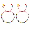 Pulsera de Elemento Ojo, Unisex, Materiales Mixtos, Hecha a Mano con Cuentas, Estilo Personalizado, Souvenir de Viaje, Transfronterizo
