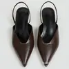 Sandalias Cruzadas Cubre-cabeza Europeas y Americanas al por mayor Zapatos de Hada 2026 Nuevos Primavera/Verano Franceses Suaves Zapatos de Noche Planos