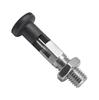 Pino indexador tipo reset autotravante aço inoxidável dente grosso botão de precisão êmbolo M6M8M10M12